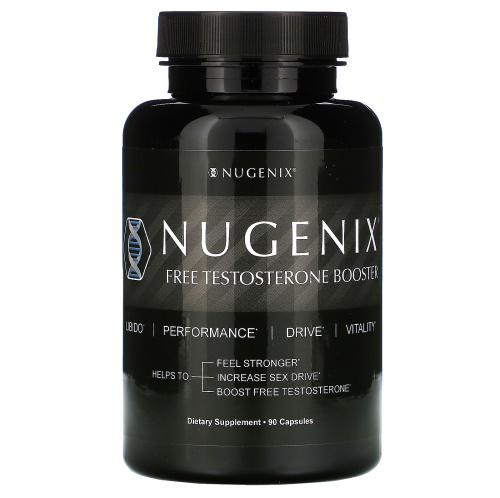 Nugenix, Бустер без тестостерона, 90 капсул фото 3