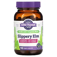 Oregon&#x27;s Wild Harvest, Slippery Elm, 90 Vegan Capsules