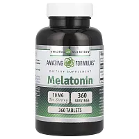 Amazing Nutrition, Melatonin, 10 mg, 360 Tablets