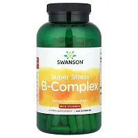 Swanson, Super Stress B-Complex With Vitamin C, 240 Capsules