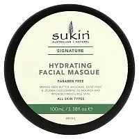 Sukin, Hydrating Facial Masque, All Skin Types, 3.38 fl oz (100 ml)