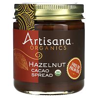 Artisana, Organics, паста с фундуком и какао, 227 г (8 унций)