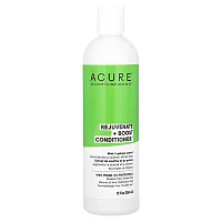 ACURE, Rejuvenate + Boost Conditioner, All Hair Types, Mint &amp; Quinoa Extract, 12 fl oz (354 ml)