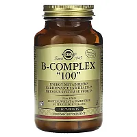 Solgar, B-Complex &quot;100&quot;, 100 Tablets