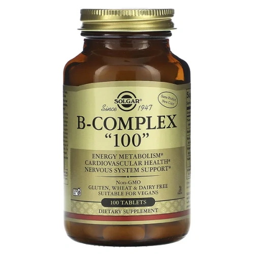 Solgar, B-Complex &quot;100&quot;, 100 Tablets