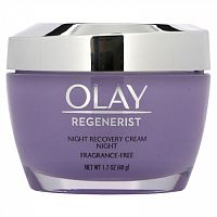 Olay, Regenerist, ночной восстанавливающий крем, без отдушек, 48 г (1,7 унции)