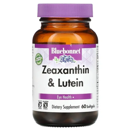 Bluebonnet Nutrition, Zeaxanthin &amp; Lutein, 60 Softgels