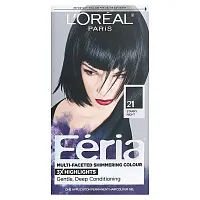 L&#x27;Oréal, Feria, Multi-Faceted Shimmering Colour,  21 Starry Night, 1 Application