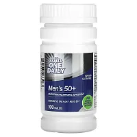 21st Century, One Daily, Men&#x27;s 50+, Multivitamin Multimineral, 100 Tablets