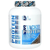 EVLution Nutrition, Stacked Protein, Double Rich Chocolate, 5 lb (2,268 kg)