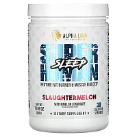 ALPHA LION, SuperHuman Sleep, Slaughtermelon, Watermelon Lemonade, 10.69 oz (303 g)