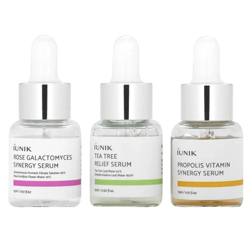 iUNIK, Daily Serum Trial Kit, 3 Piece Set