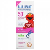 Blue Lizard Australian Sunscreen, Для детей, минеральное солнцезащитное средство, SPF 50+, 148 мл (5 жидк. Унций)