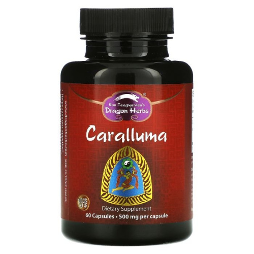 Dragon Herbs, Caralluma, 60 капсул