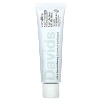 Davids Natural Toothpaste, Premium Toothpaste, Sensitive + Whitening, Natural Peppermint, 1.75 oz (50 g)