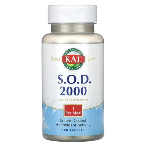 KAL, S.O.D. 2000, 100 Tablets