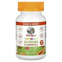 MaryRuth&#x27;s, Toddler, Multivitamin Gummies, Strawberry, Papaya and Super Punch, 60 Gummies