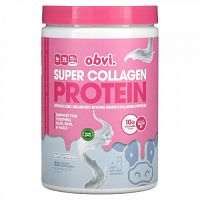 Obvi, Super Collagen Protein, без добавок, 337,5 г (11,90 унции)