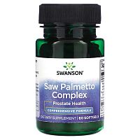 Swanson, Saw Palmetto Complex, 60 Softgels