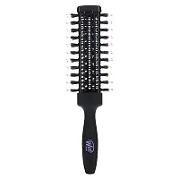 Wet Brush, Break Free, Beach Waves &amp; Tight Curls Round Brush, Black, 1 Brush