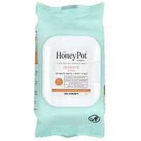 The Honey Pot Company, Prebiotic Wipes, 30 Count