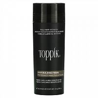 Toppik, Hair Building Fibers, волокна, оттенок коричневый, 27,5 г