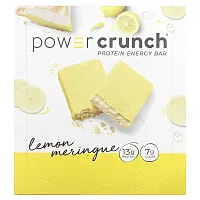 BNRG, Power Crunch Protein Energy Bar, Lemon Meringue, 12 Bars, 1.4 oz (40 g) Each