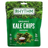 Rhythm Superfoods, Органические чипсы из капусты, оригинальные, 57 г (2 унции)