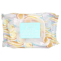 Pacifica, Makeup Remover Wipes, Glowing , Glycolic Acid, Orange &amp; Vanilla, 30 Pre-Moistened Towelettes