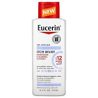 Eucerin, средство от зуда, интесивный успокаивающий лосьон, 250 мл (8,4 жидк. унции)