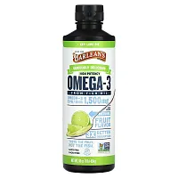 Barlean&#x27;s, Seriously Delicious, Omega-3 Fish Oil,  High Potency, Key Lime Pie, 1,500 mg, 16 oz (454 g)