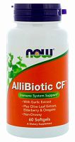 Now Foods, AlliBiotic CF, 60 капсул