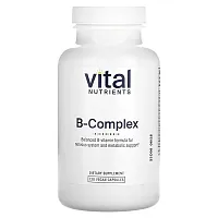 Vital Nutrients, B-Complex, 120 Vegan Capsules