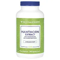 The Vitamin Shoppe, Hawthorn Extract, 300 Vegetable Capsules