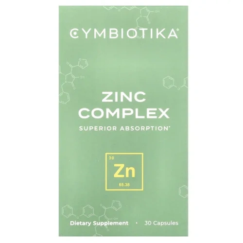 Cymbiotika, Zinc Complex, 30 Capsules