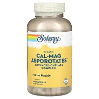 Solaray, 2:1 Ratio Cal-Mag Asporotates, 240 Capsules