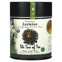 The Tao of Tea, Organic Fragrant Green Tea, Jasmine , 3.5 oz (100 g)