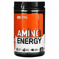 Optimum Nutrition, ESSENTIAL AMIN.O. ENERGY, охладитель с апельсином, 270 г (9,5 унции)