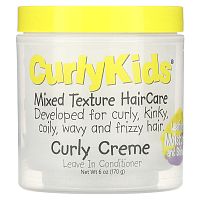 CurlyKids, Curly Creme, несмываемый кондиционер, 170 г (6 унций)