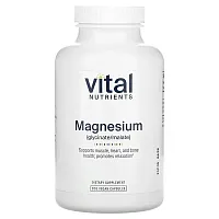 Vital Nutrients, Magnesium, 200 Vegan Capsules