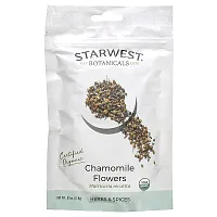 Starwest Botanicals, Organic Chamomile Flowers, 0.63 oz (17.9 g)