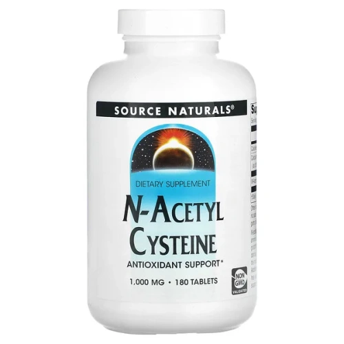 Source Naturals, N-Acetyl Cysteine, 1,000 mg, 180 Tablets