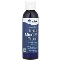 Trace Minerals ®, ConcenTrace®, Trace Mineral Drops, 4 fl oz (118 ml)