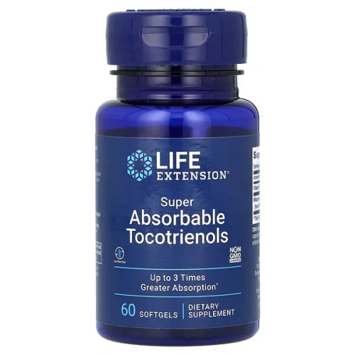 Life Extension, Super Absorbable Tocotrienols, 60 Softgels