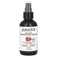 Pura D&#x27;or, Organic Pomegranate Seed Oil, 4 fl oz (118 ml)