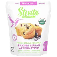 Stevita, Baking Sugar Alternative, Organic Stevia &amp; Monk Fruit, 12 oz (341 g)