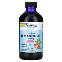 Solaray, Liquid, CranActin D-Mannose, 400 mg, 8 fl oz (236 ml)