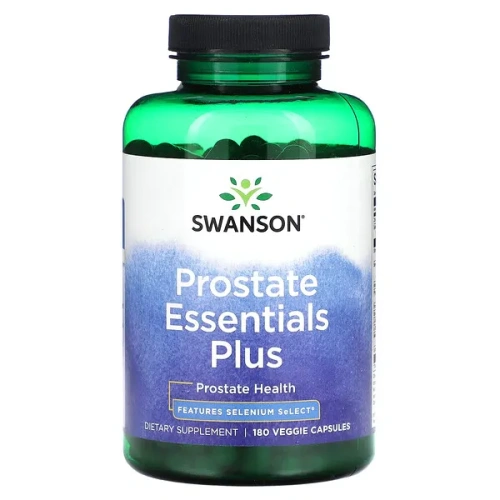 Swanson, Prostate Essential Plus, 180 Veggie Capsules