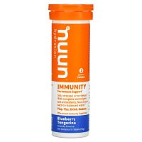 Nuun, Hydration, Immunity, Effervescent Immunity Supplement, Blueberry Tangerine, 10 Tablets