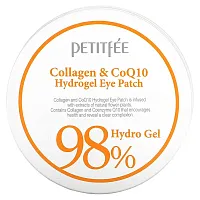 Petitfee, Collagen &amp; CoQ10 Hydrogel Eye Patch, 60 Patches, 1.4 g Each